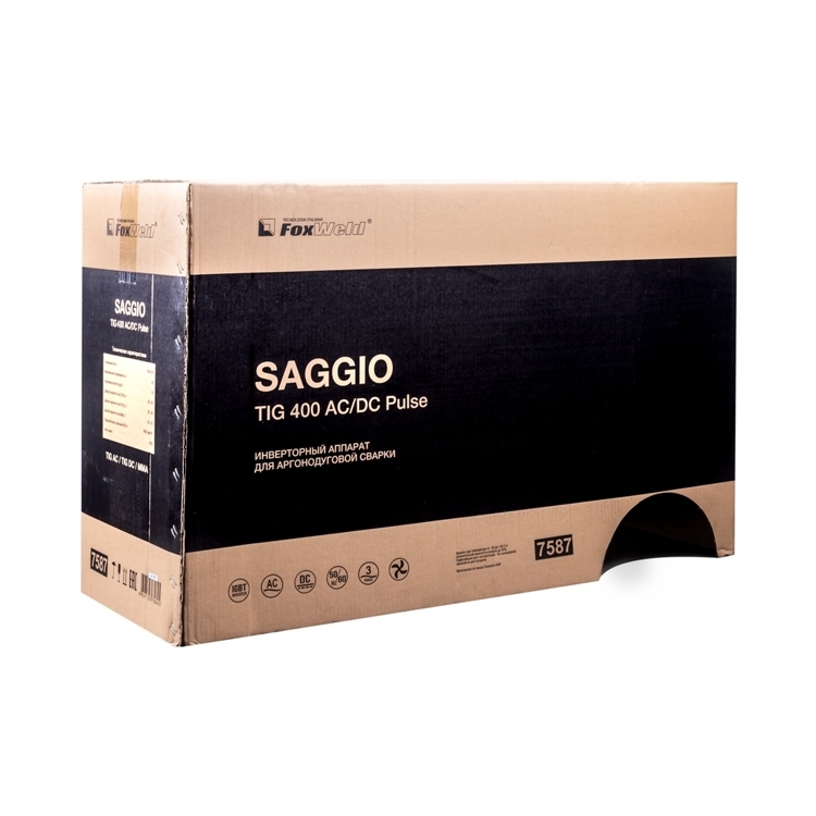 Аппарат аргонодуговой сварки SAGGIO TIG 400 AC/DC Pulse