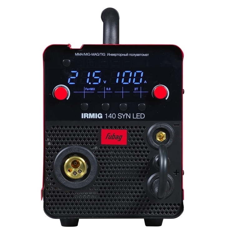 FUBAG Сварочный инверторный полуавтомат IRMIG 140 SYN LED с горелкой 150 А в комплекте