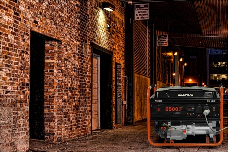 Генератор бензиновый  GDA 6500 DAEWOO